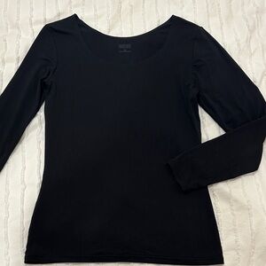 Black Long Sleeve Top